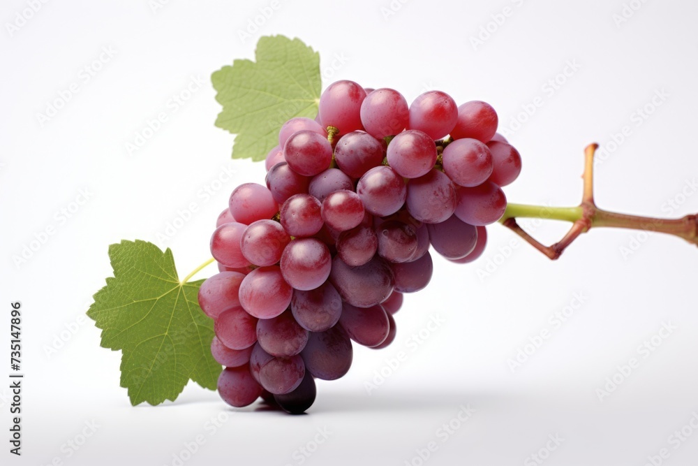 Poster a detailed view of a cluster of grapes. suitable for use in food and beverage industry promotions