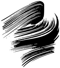 Brush stroke, abstract paint.