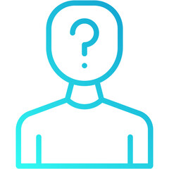 Missing Person vector design icon . svg
