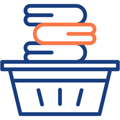 Laundry Service vector design icon . svg