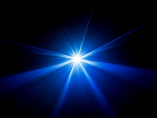 Obraz premium Light lens flare background effect