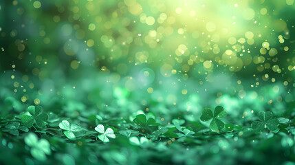 Saint Patricks Day Wallpaper Background, Festive green background