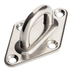 close up of a bracket on a white background