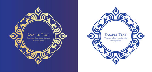 アンティークなフレームセット