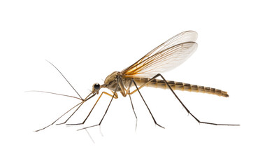 Winged Insect isolated on transparent Background