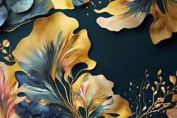 Beautiful Watercolor Floral Background