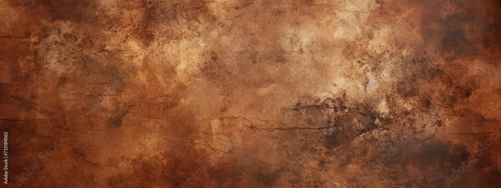 Poster abstract texture background in brown canvas. old background