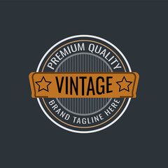 Fototapeta na wymiar vintage logo for business
