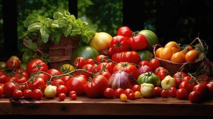 sustainable farm produce