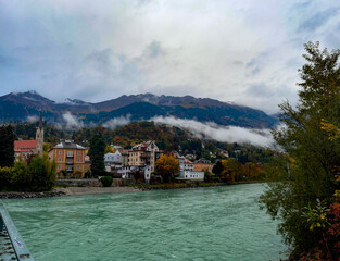 Fototapeta premium Innsbruck austria hallstatt
