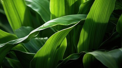 farming corn leaves
