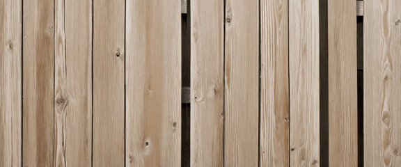 Wooden Fence Against White Background - Computer-Generated Design