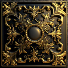golden decorative background