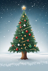 Creative Holiday Tree Art
