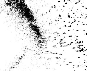 Fototapeta premium Rustic grunge texture with grain and stains. Abstract noise background. PNG graphic illustration with transparent background.