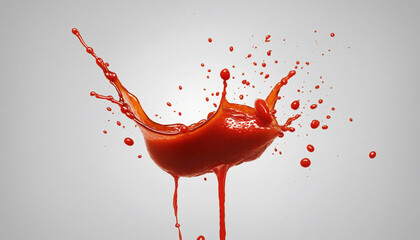 Ketchup splatter, cropped