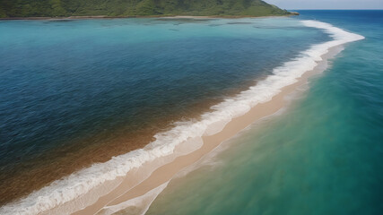 Waves on the beach