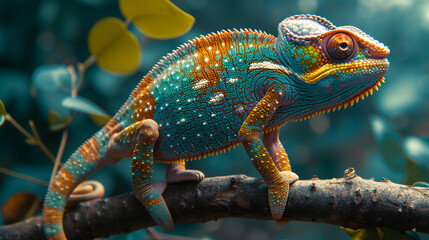 Obraz premium Chameleon.