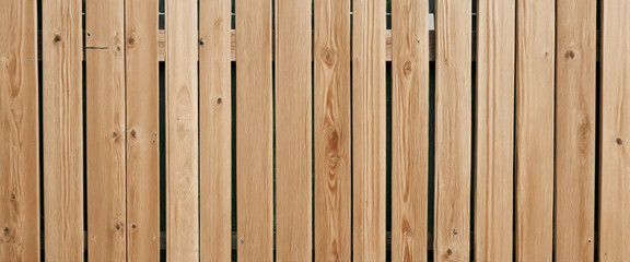Obraz premium Wooden Fence on White Background - Automated Design