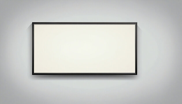 Realistic Vector Lightbox on Transparent Background