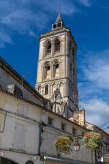 Fototapeta na wymiar Église Saint-Léger de Cognac, Charente-Maritime