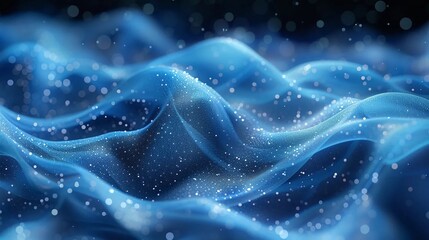 Naklejka premium Blue abstract technology background