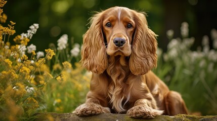puppy english cocker spaniel - Powered by Adobe