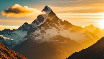 Papier Peint photo autocollant Everest mount everest