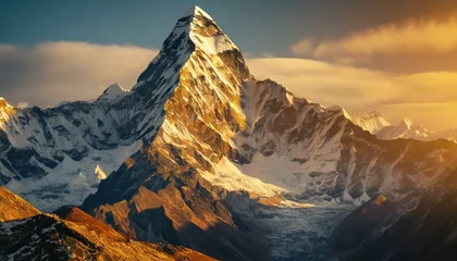Crédence de cuisine en verre imprimé Everest mount everest