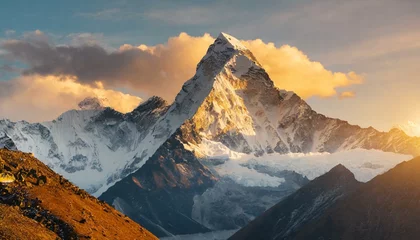 Crédence de cuisine en verre imprimé Everest mount everest