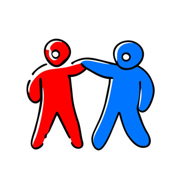 Wrestling: Olympic Games Clipart Icon