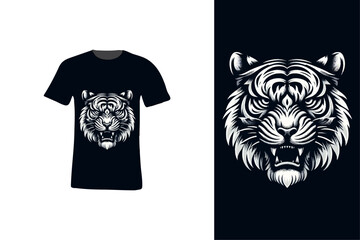 The best Tiger t-shirt design templet. 