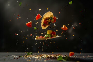 Naklejka premium Mexican Food
