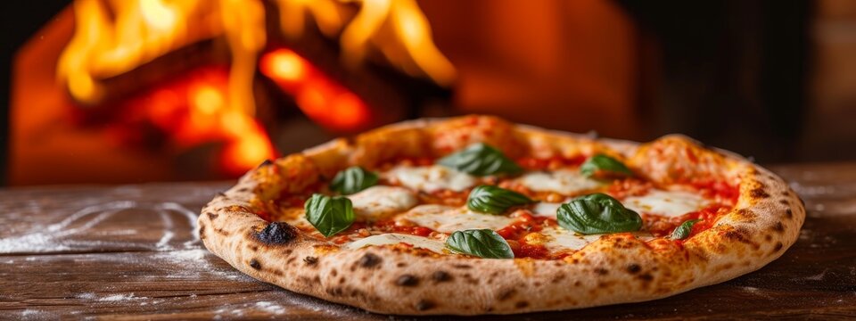 photograph of delicious veg pizza