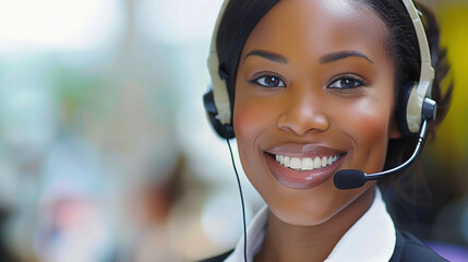 Friendly customer service representative ready to assist