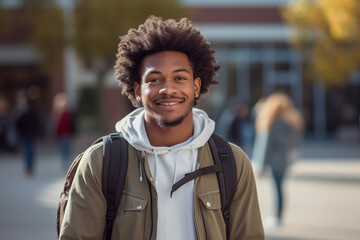 Fototapeta premium Sharing Knowledge, Sharing Smiles: Embracing the Learning Journey, Generative AI
