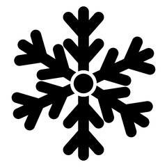 Snowflake Glyph Icon