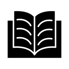 Book Glyph Icon