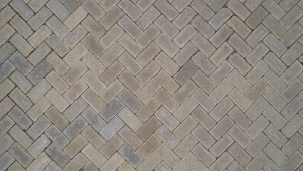 Paving slabs, clinker paving stones one of types of paving slabs laying, black and white colorless...