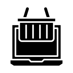 Ecommerce Glyph Icon