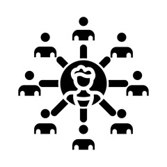 Affiliate Glyph Icon