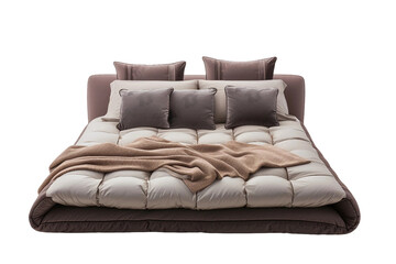 The Perfect Bed on Transparent Background, PNG