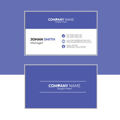 business card template