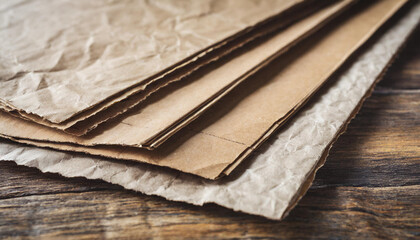 Recycled paper texture background banner