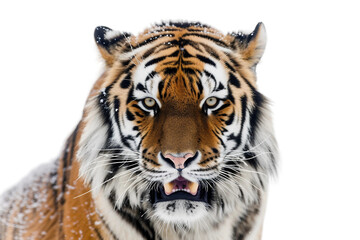 The Fierce Tiger on Transparent Background, PNG