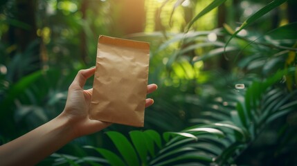 "Reimagining Packaging: Eco-Friendly Innovations - Recycled materials poised for sustainable transformation. Embodies the beauty of repurposing, powered by Generative AI."