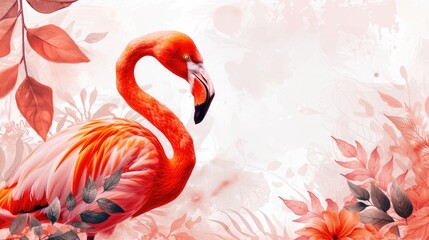 Flamingo bird