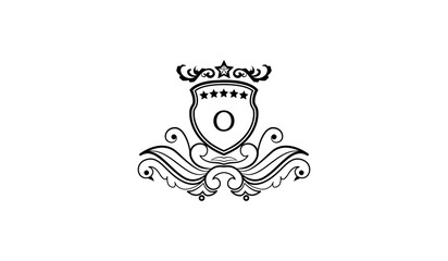 Luxury Flying Leaf Alphabetical Logo