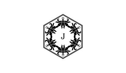 Luxury Round Frame Alphabetical Logo