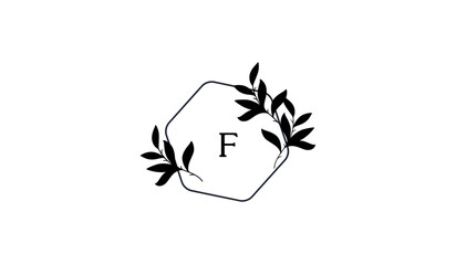 Luxury Illustration of a Plant Alphabetical Logo